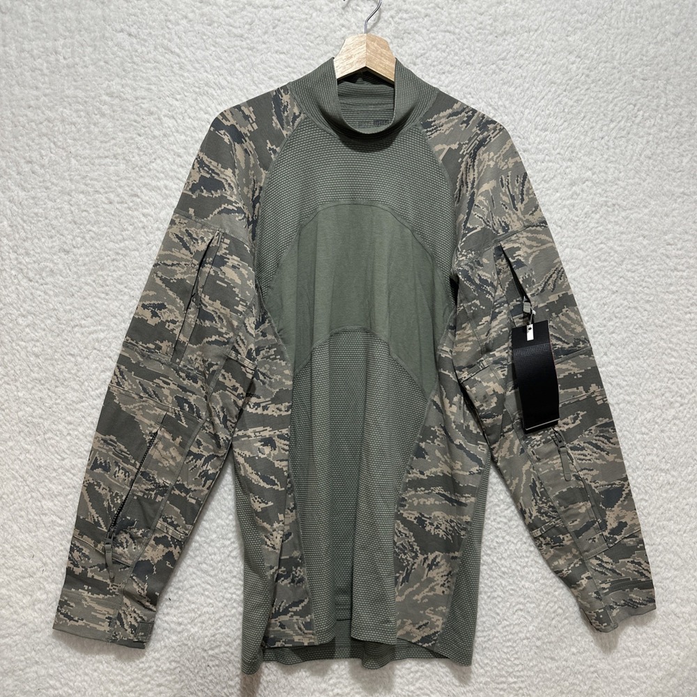 Massif Rerman Battle Shirt US Army‎ Combat Tactical Shirt Camo Men's Large NWT